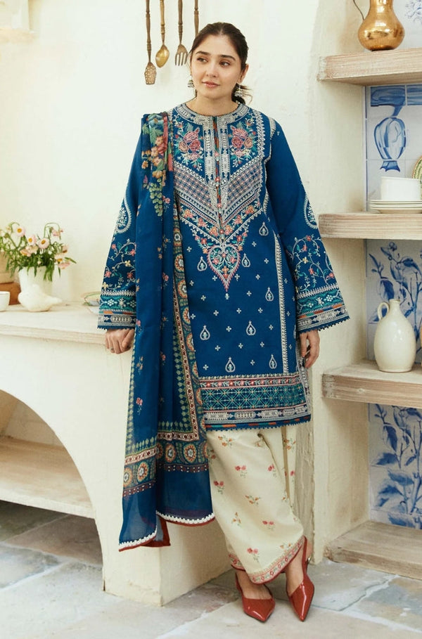 COCO By Zara Shahjahan 3PC Lawn Best Summer Collection (unstitch) CO-104