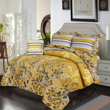 7 pcs Quilted Comforter Set EM-902