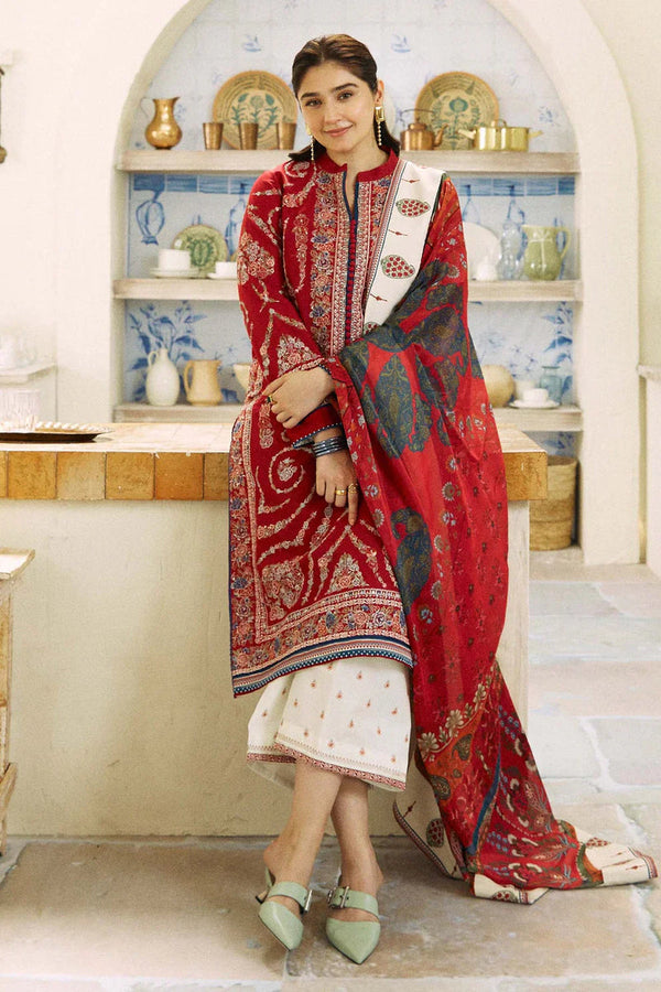 COCO By Zara Shahjahan 3PC Lawn Best Summer Collection (unstitch) CO-101