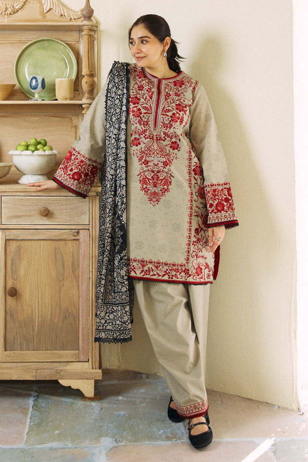 COCO By Zara Shahjahan 3PC Lawn Best Summer Collection (unstitch) CO-106